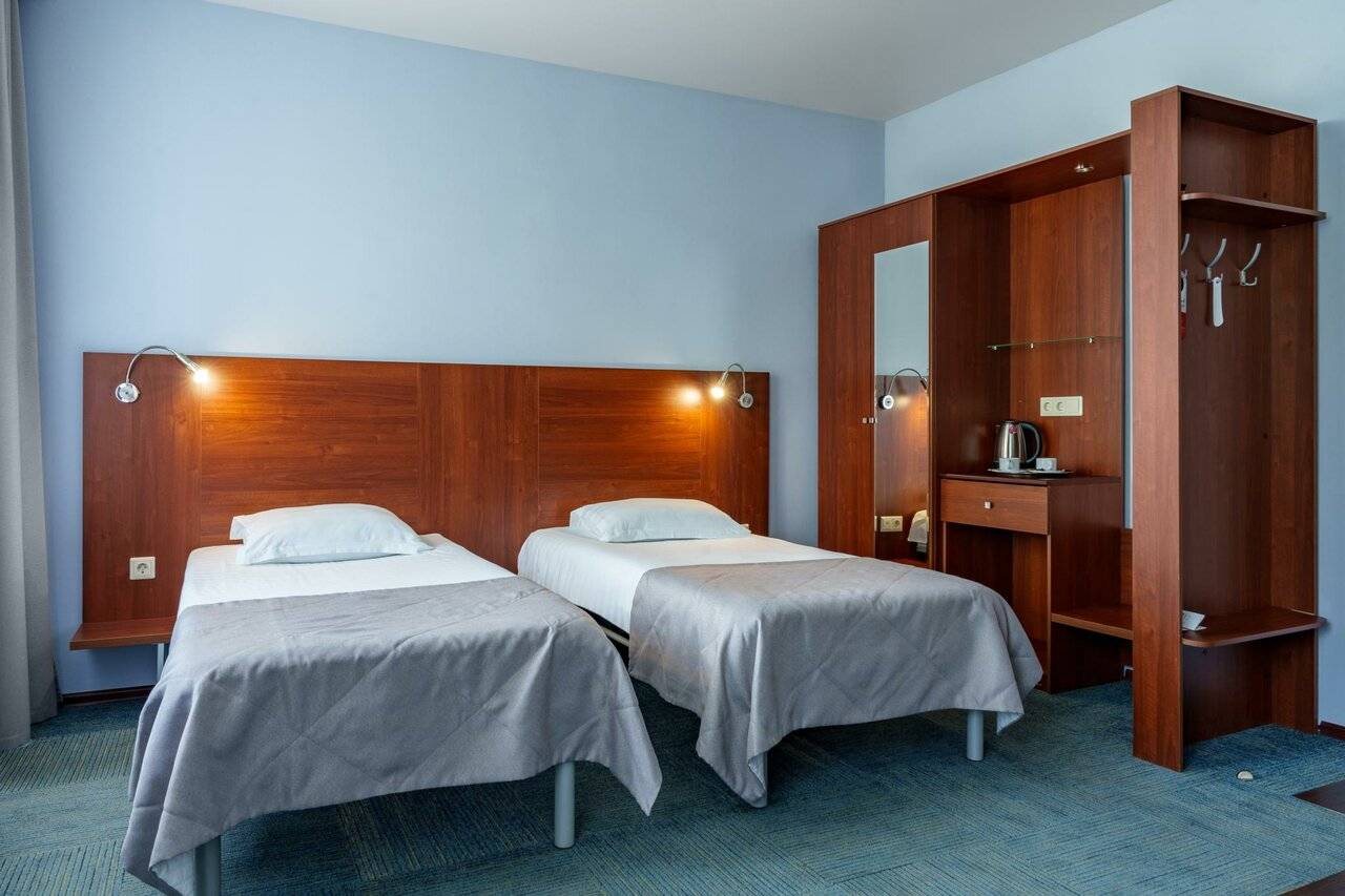 2-местный 1-комнатный номер комфорт с 2 односпальными кроватями